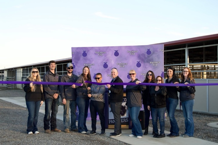 Yesterday, we proudly celebrated the ribbon cutting for Pacheco High School’s new Ag classroom and farm facilities, including a brand new greenhouse!