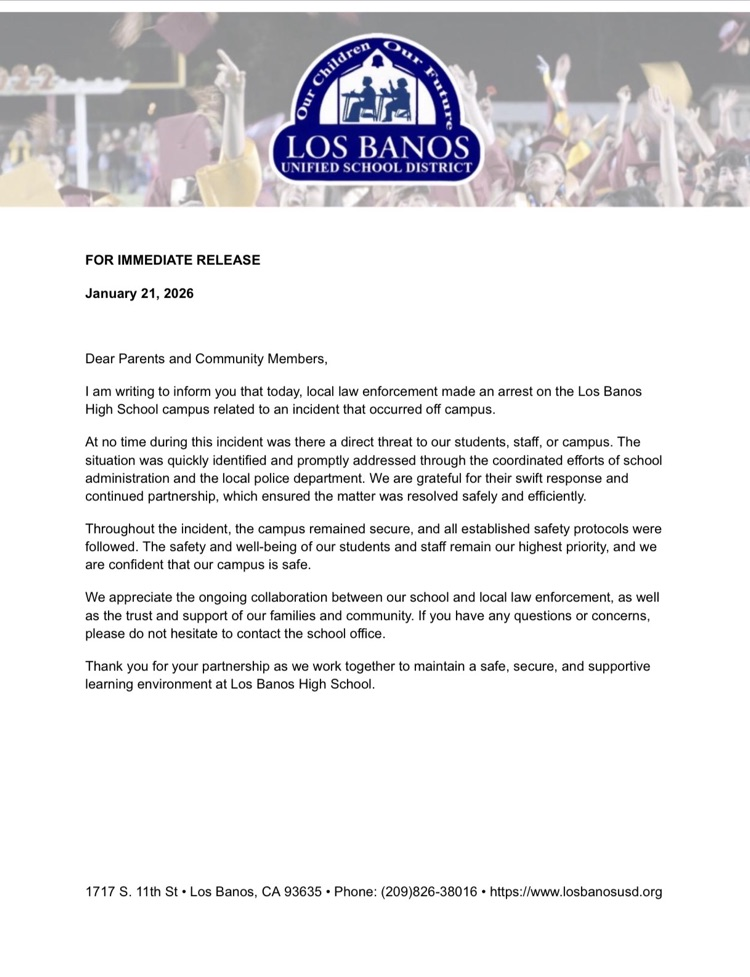LBUSD Press Release
