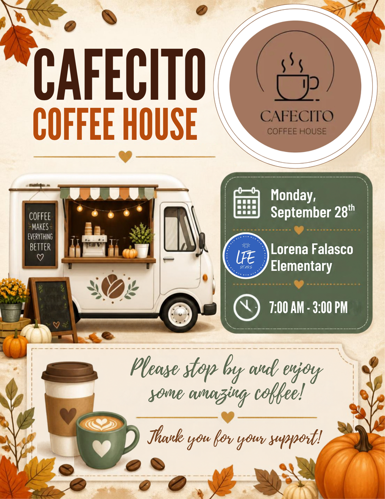 Cafecito Coffee House Flyer
