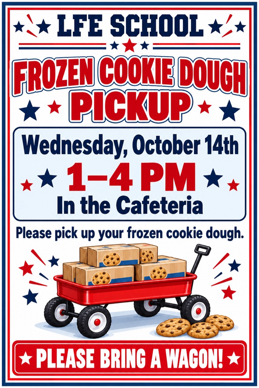 Cookie Dough pick up-English flyer