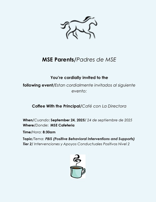 Coffee with the Principal