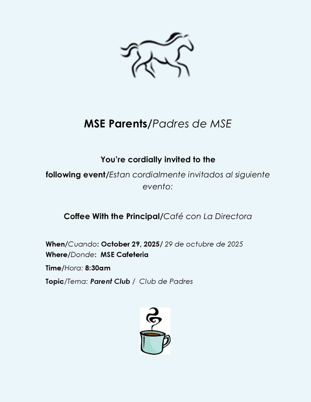 Coffee with the Principal