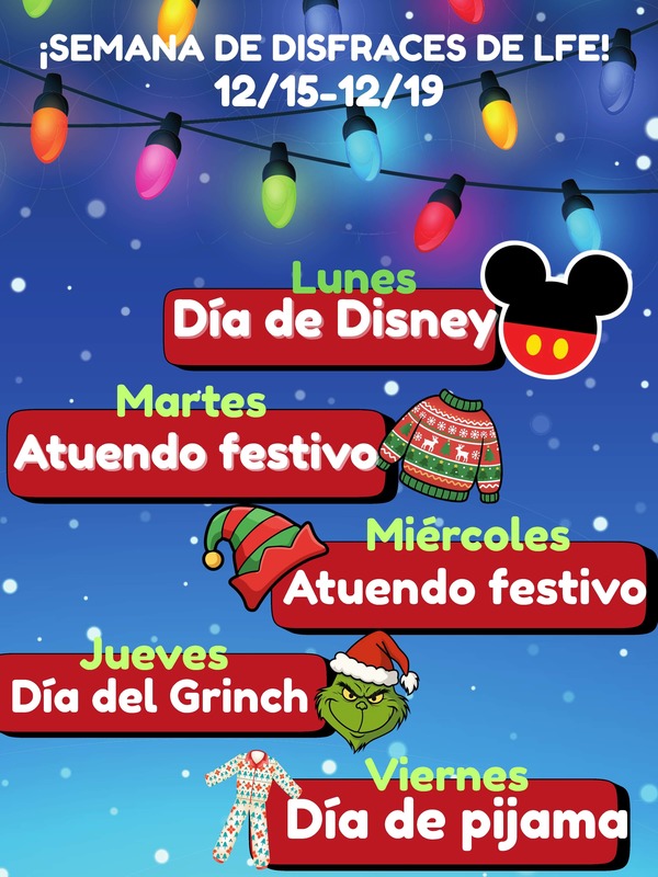 Dress up week Spanish