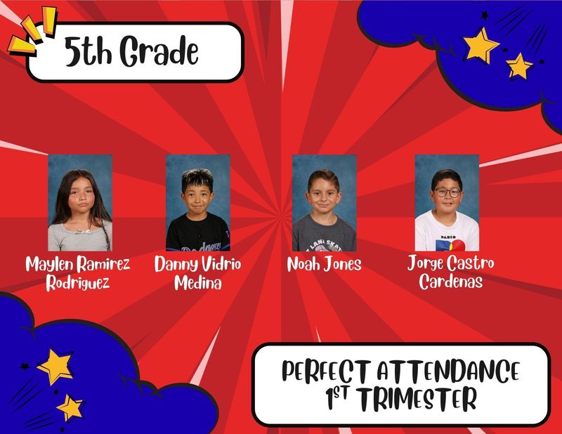 Perfect attendance photos