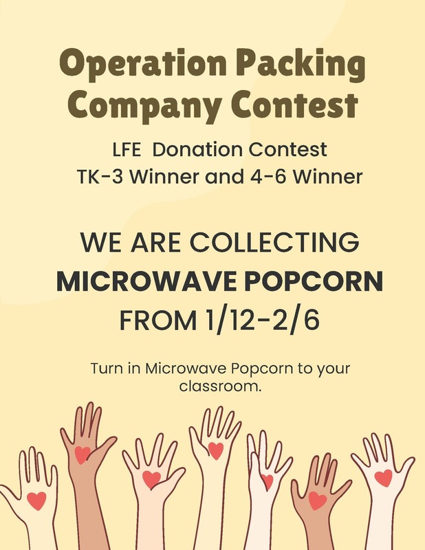 Operation Packing Company Contest: English