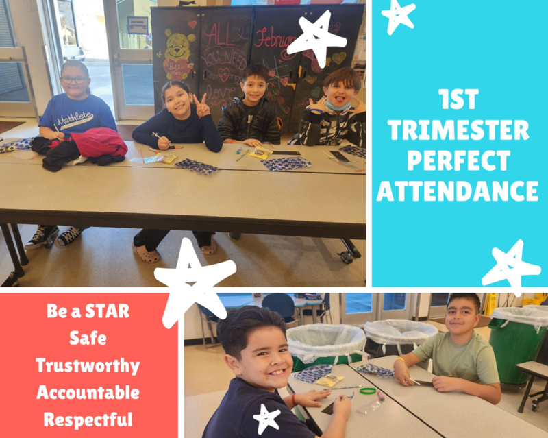 1st Trimester Perfect Attendance
