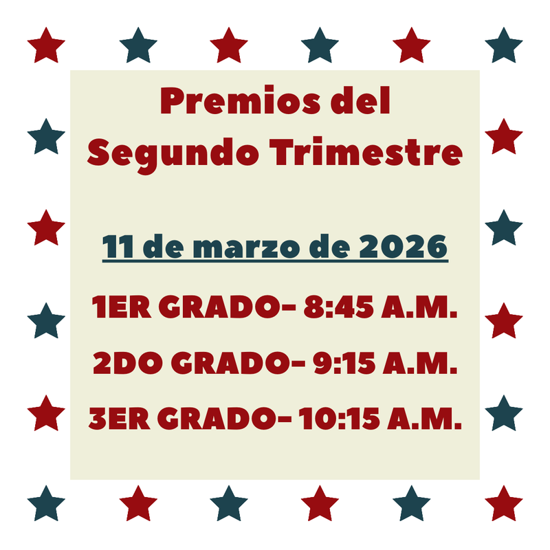 Awards assembly schedule