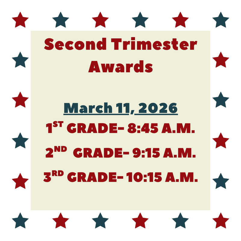 Awards assembly schedule
