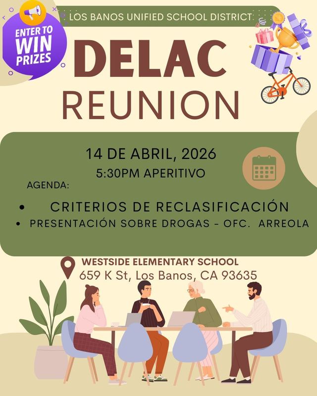 DELAC Meeting April