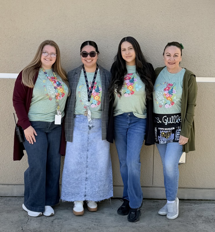 Metal Health Week staff and student pics