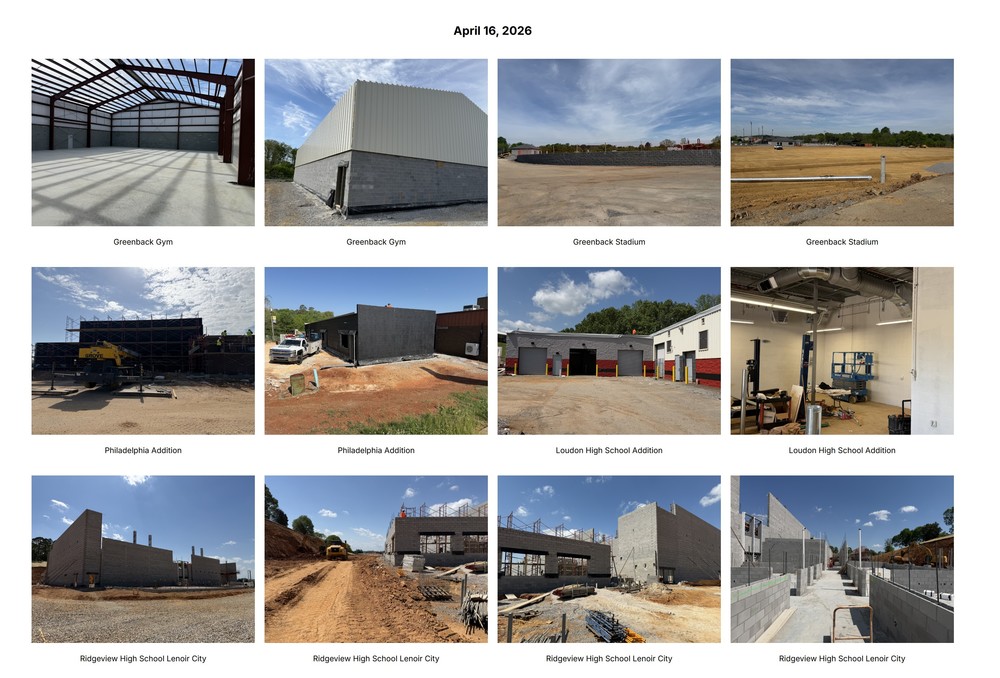 Construction Updates