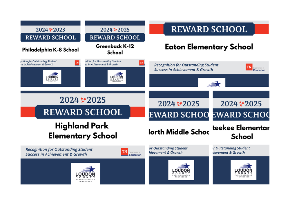 Six reward schools