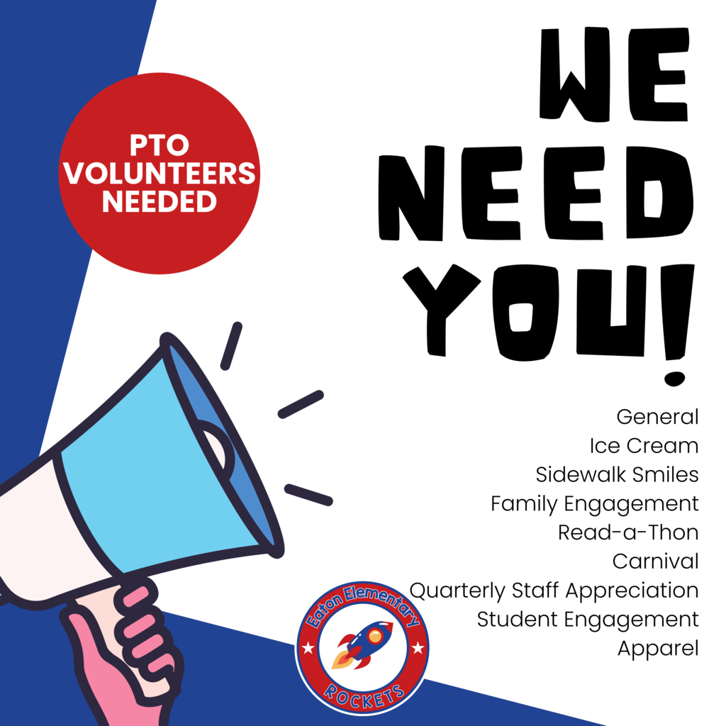 PTO Volunteers needed