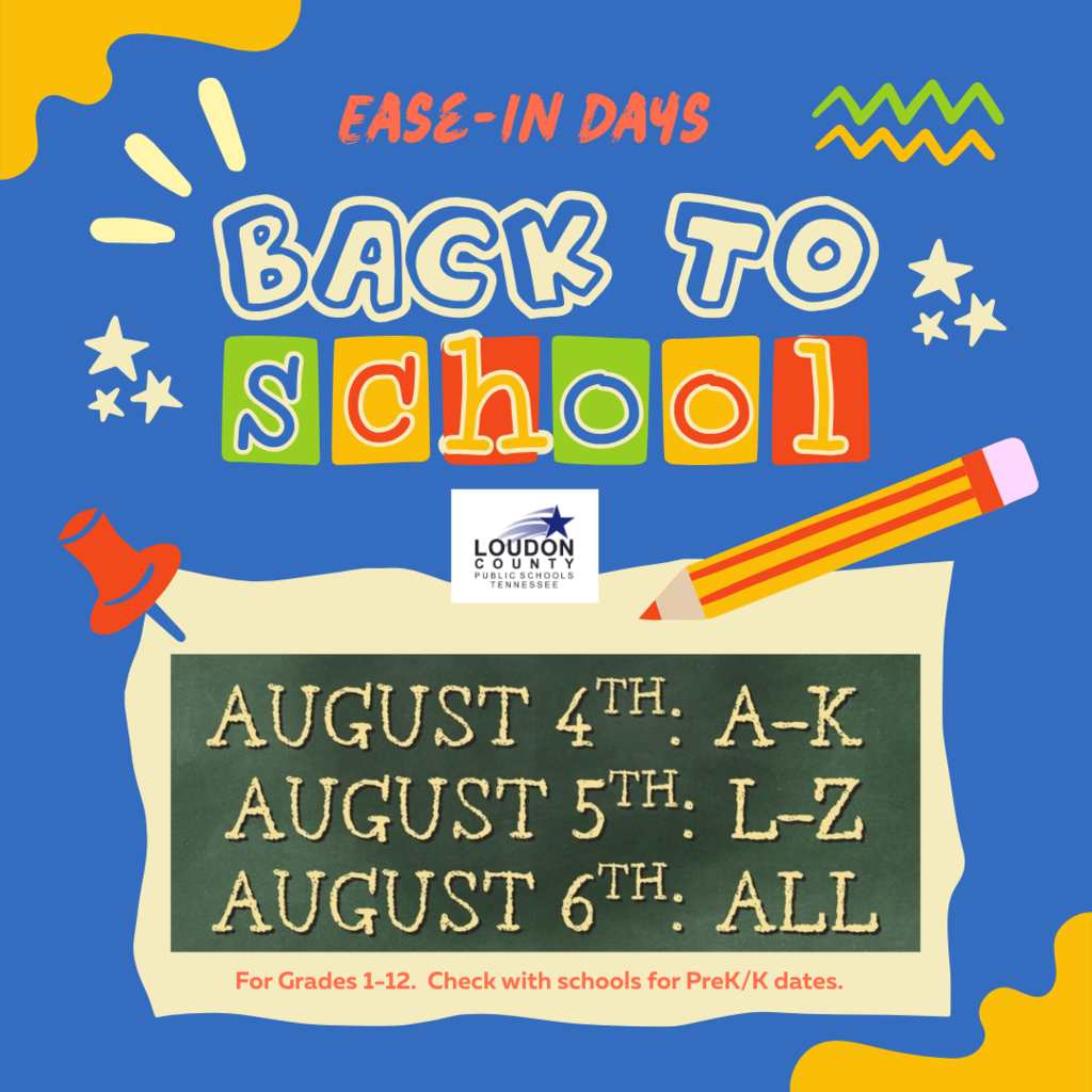 ease in days for back to school