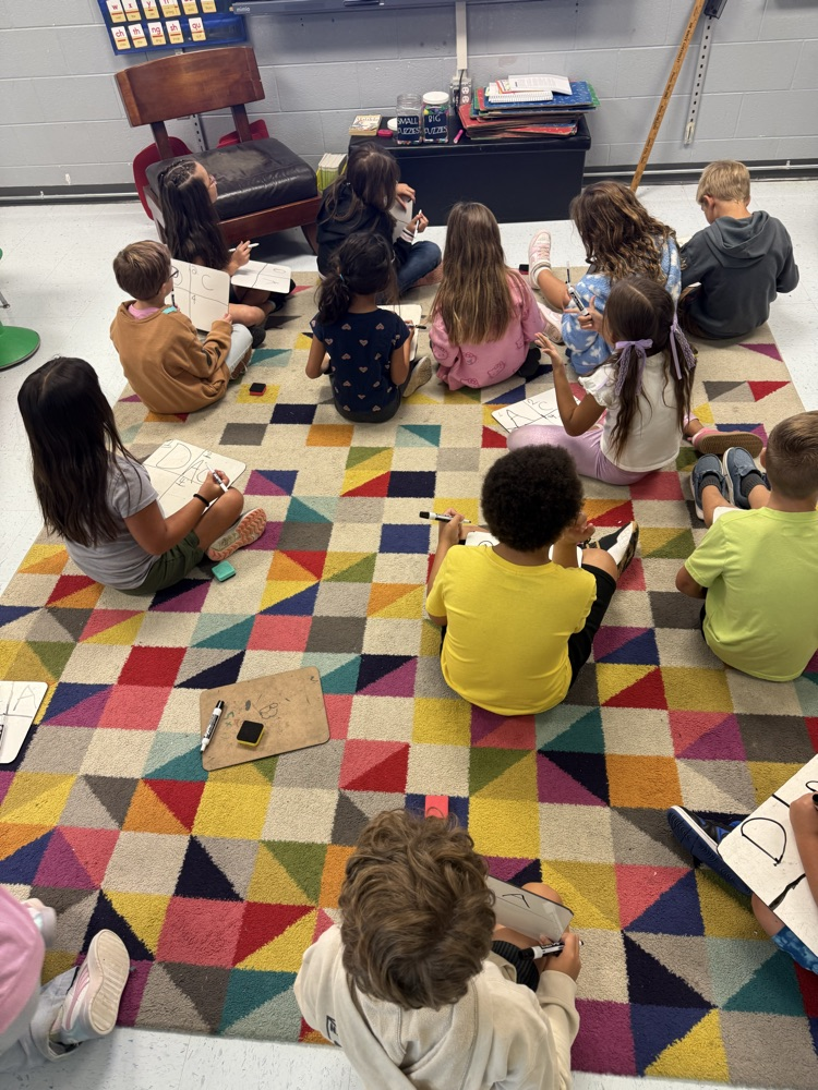 students listening