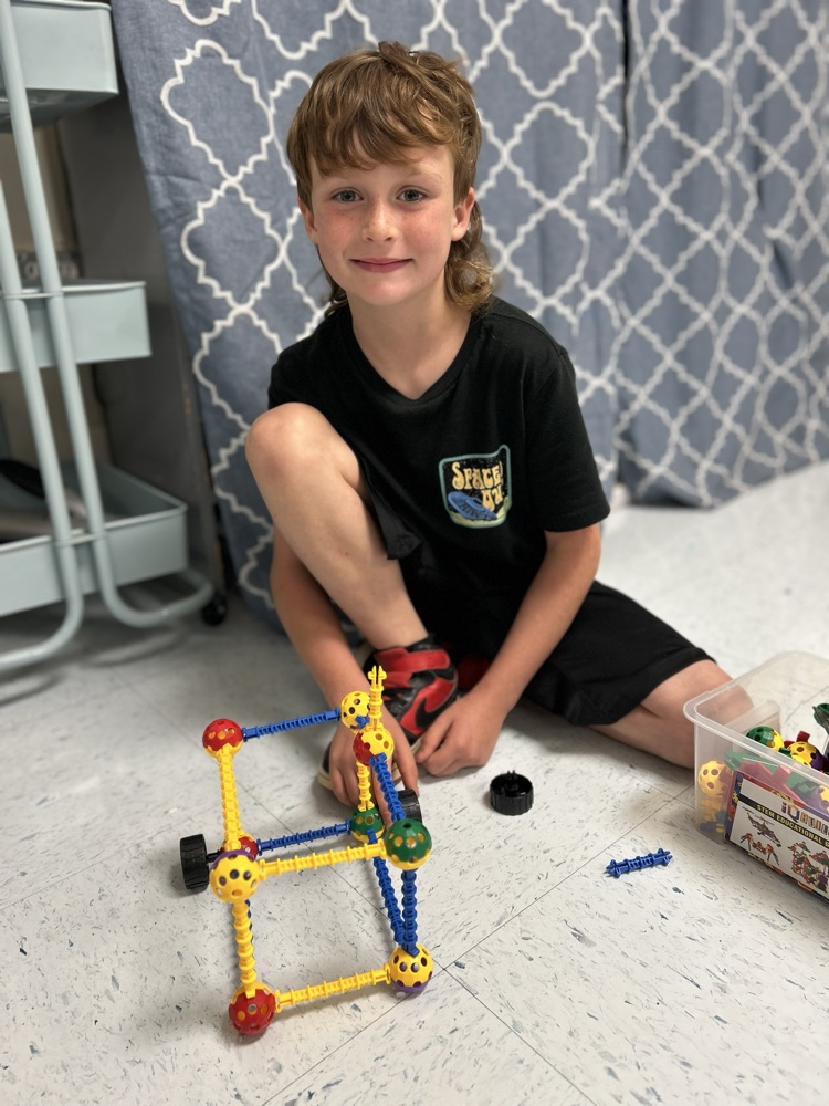 student during indoor recess