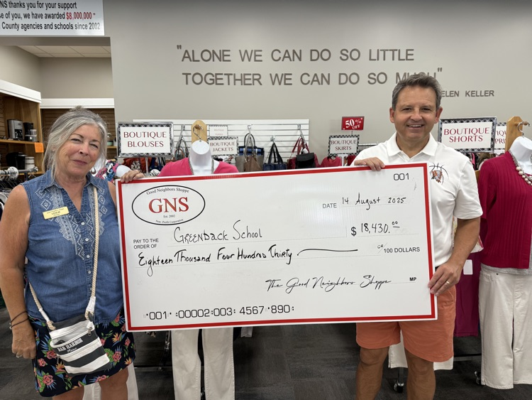 Good Neighbor Shoppe grant award