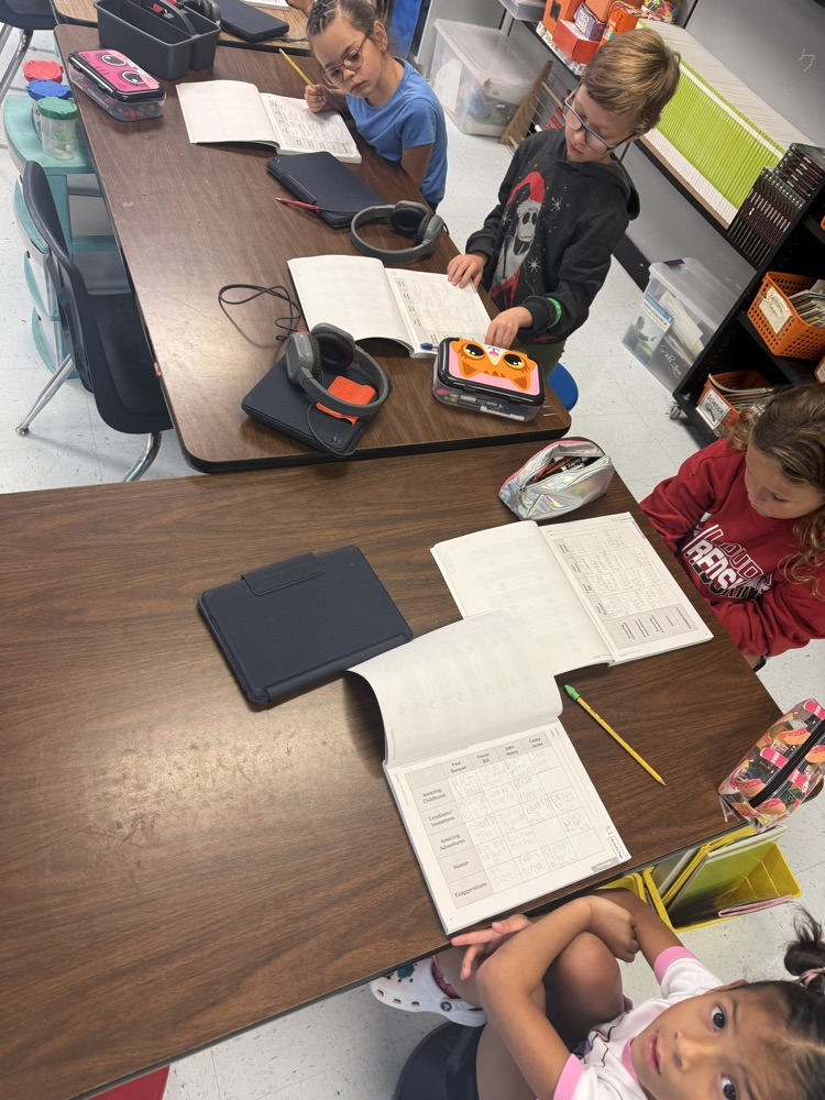 student working