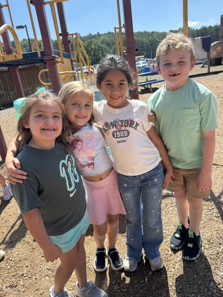 students at recess