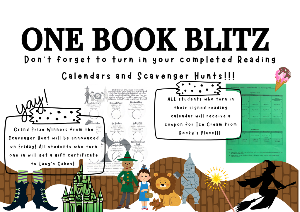 Reading Calendars and Scavenger Hunt!