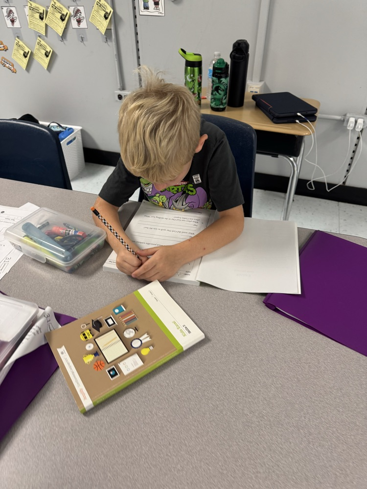 students working