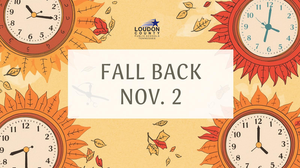 Fall back Time change reminder