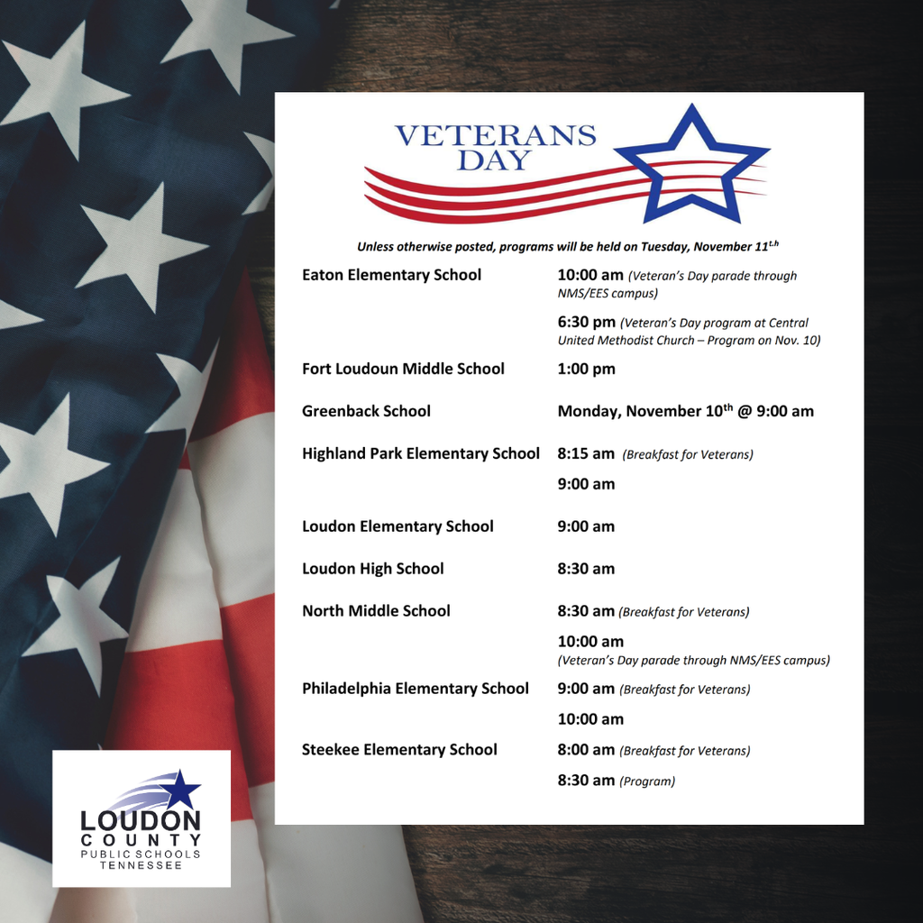 Veterans Day Events