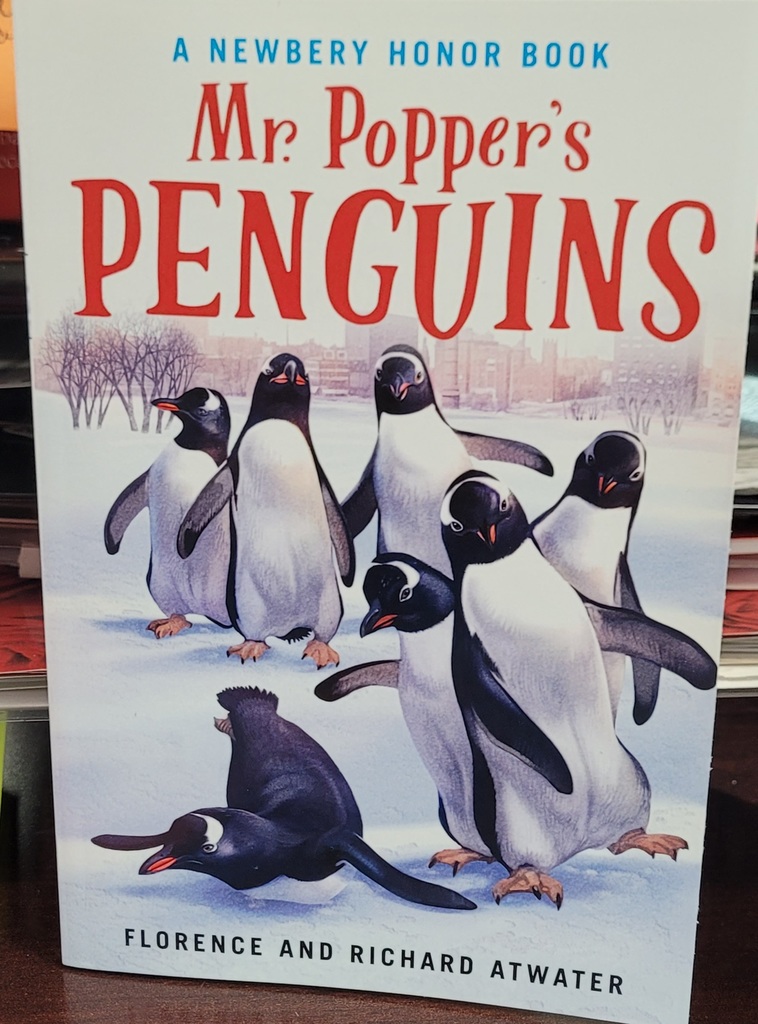 Mister Popper's penguins book cover photo