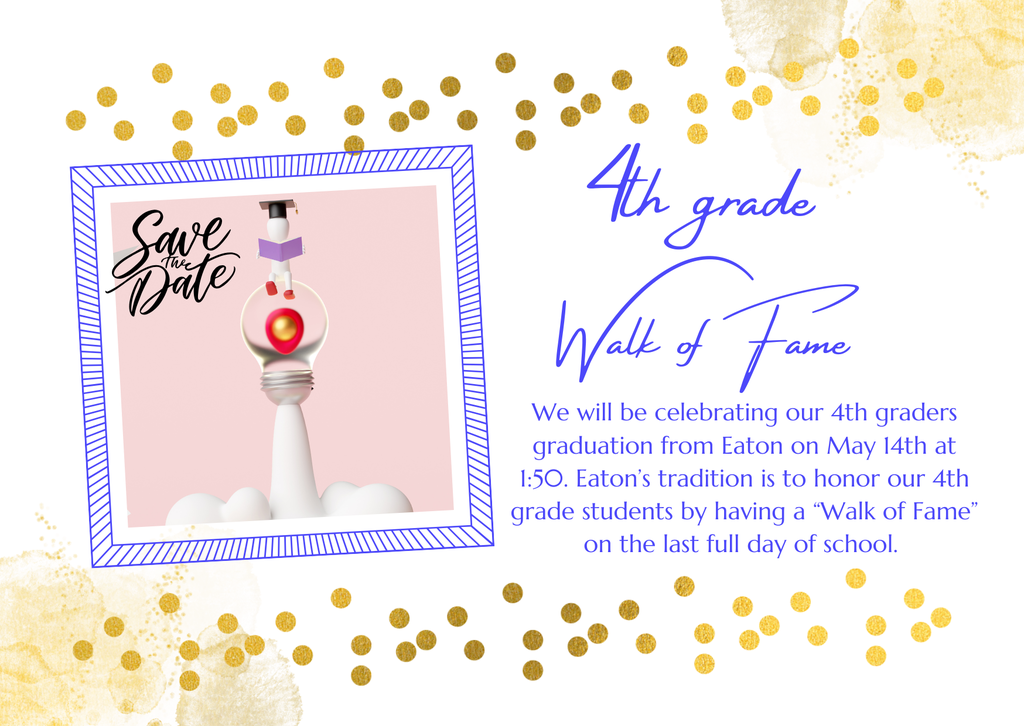 4th grade walk of fame