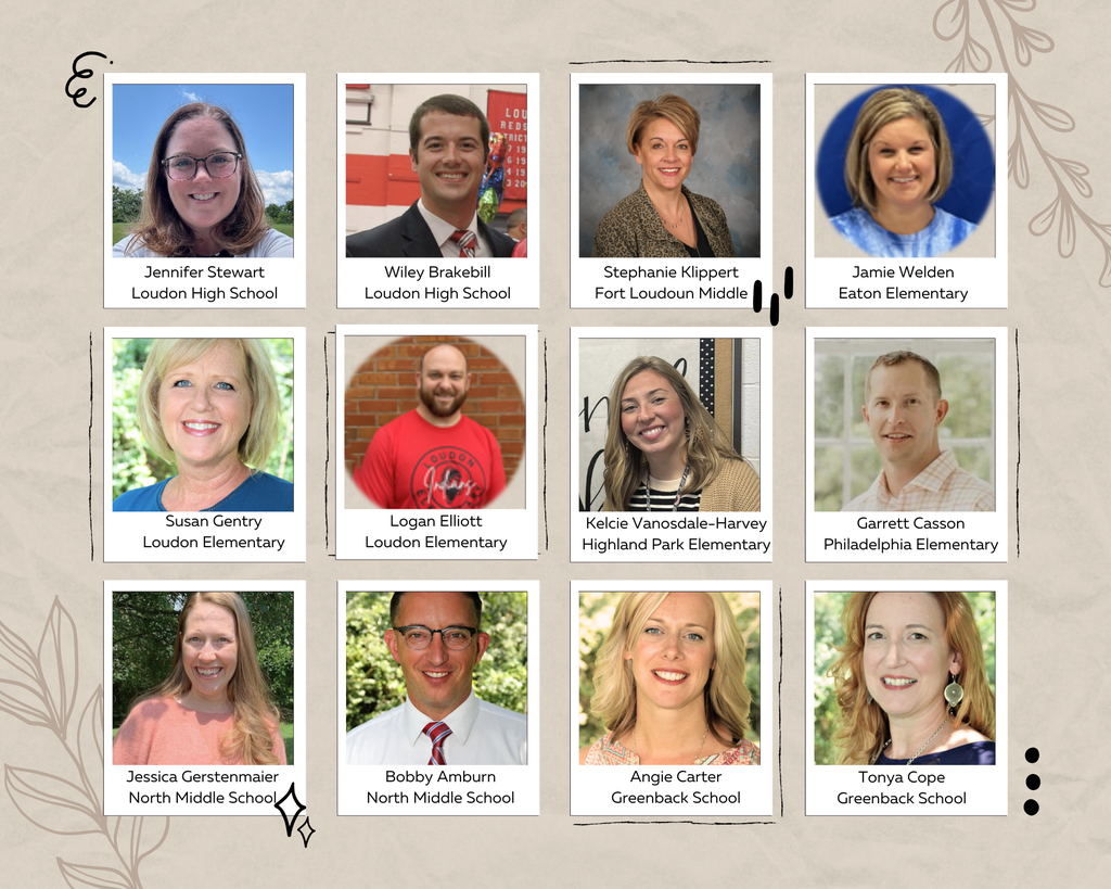 Celebration of Assistant Principal week with photos of all 12 vice principals