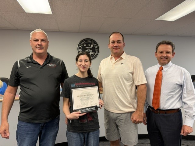 Briseis Hutchens student rep for Greenback