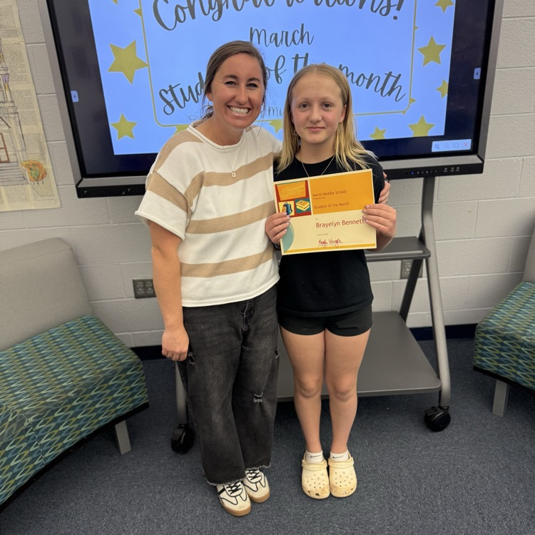 March students of the month 