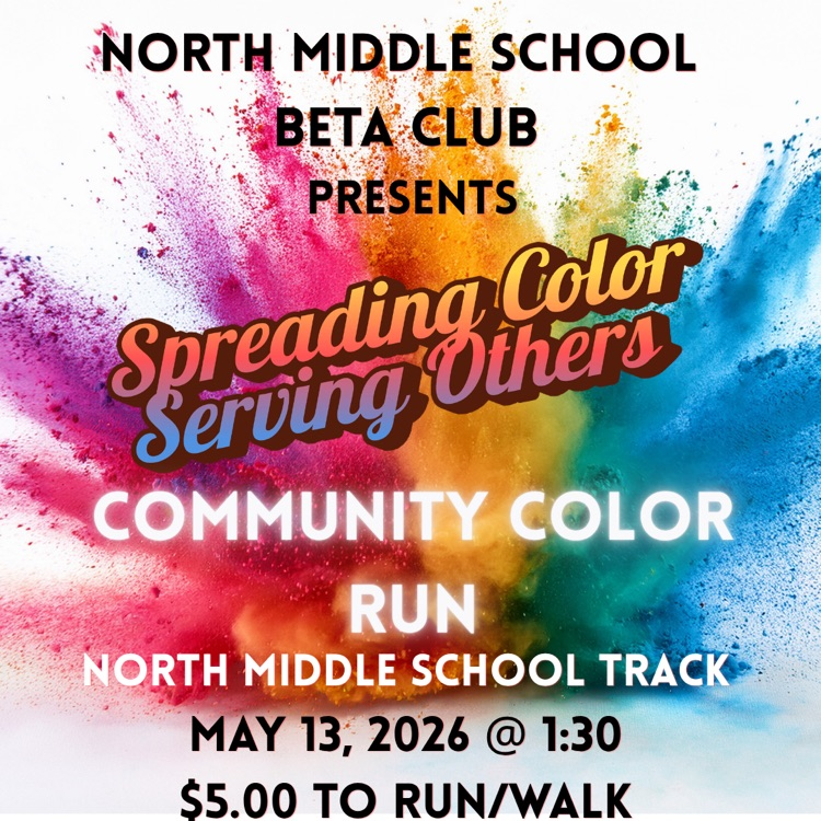 beta club color run event