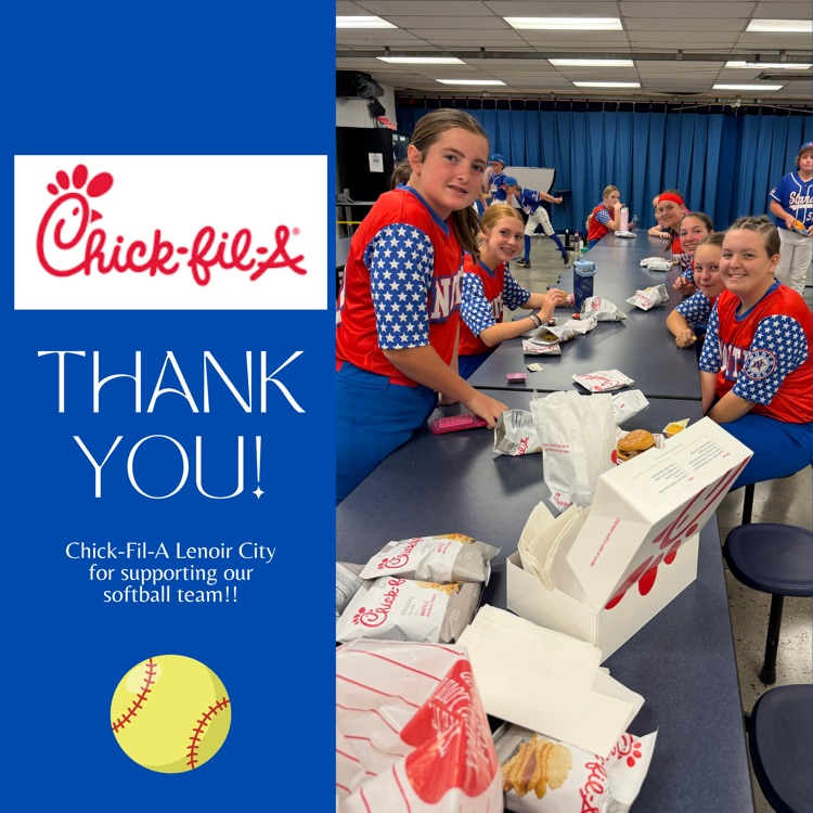 chickfila softball meal sponsor