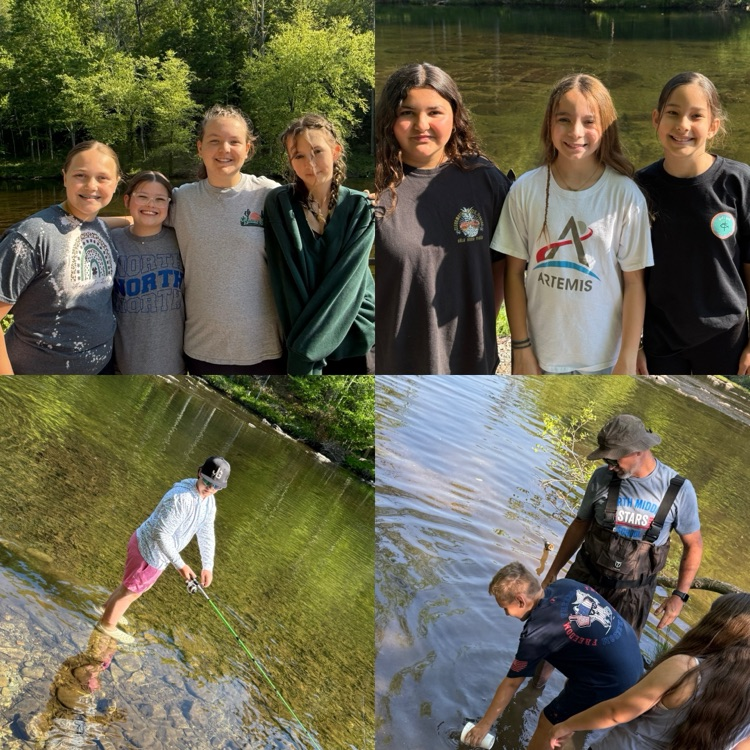 Trout release field trip