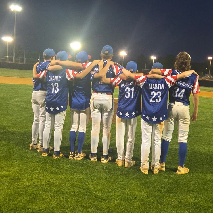 North Middle School district championship winner for baseball