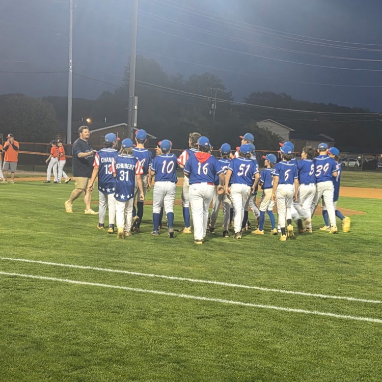 North Middle School district championship winner for baseball