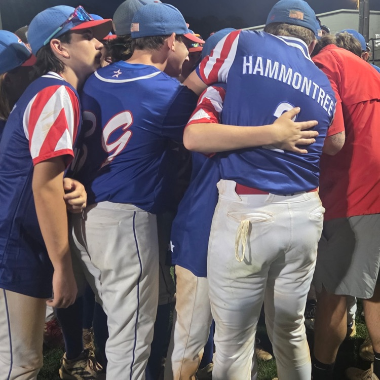 North Middle School district championship winner for baseball