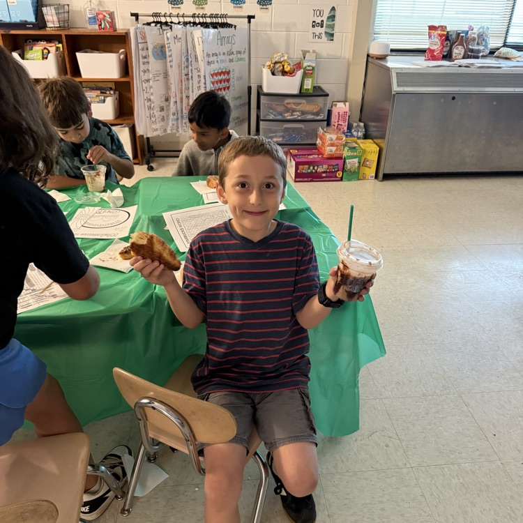 Starbucks day 2nd grade 