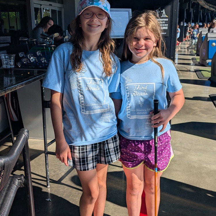 3rd grade top golf field trip 