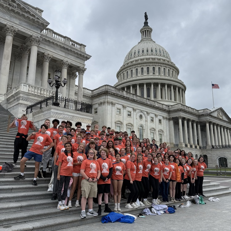 eighth grade day, three Washington DC trip