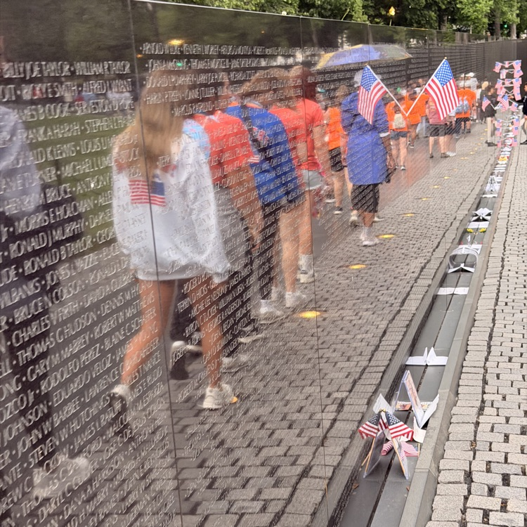 eighth grade day, three Washington DC trip