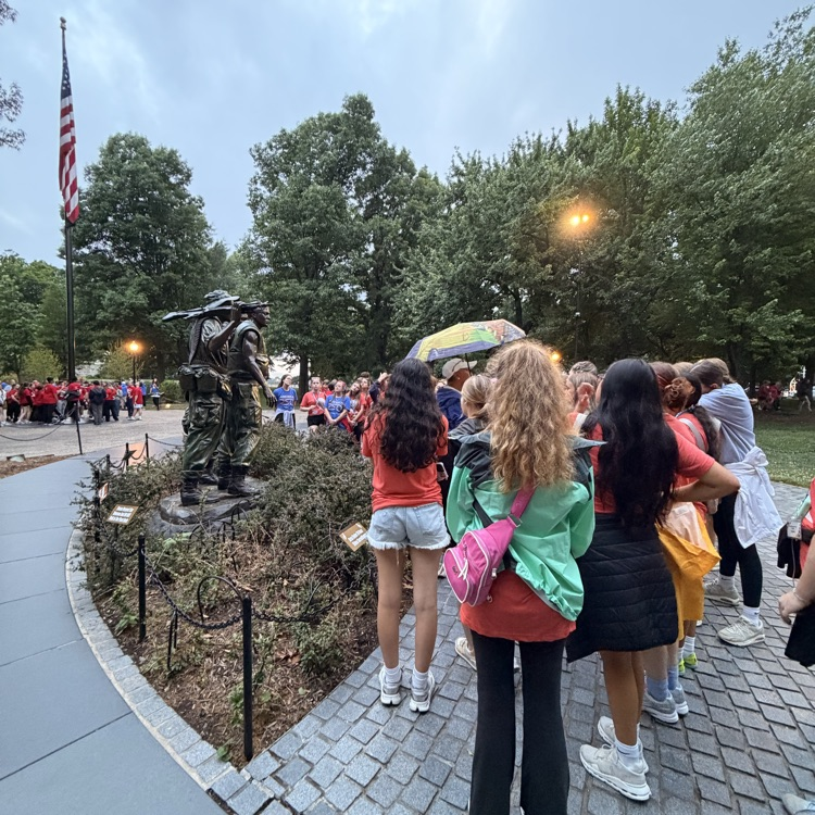 eighth grade day, three Washington DC trip