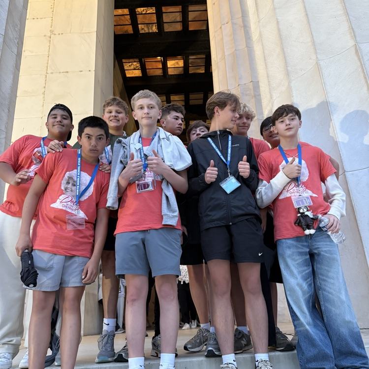eighth grade day, three Washington DC trip