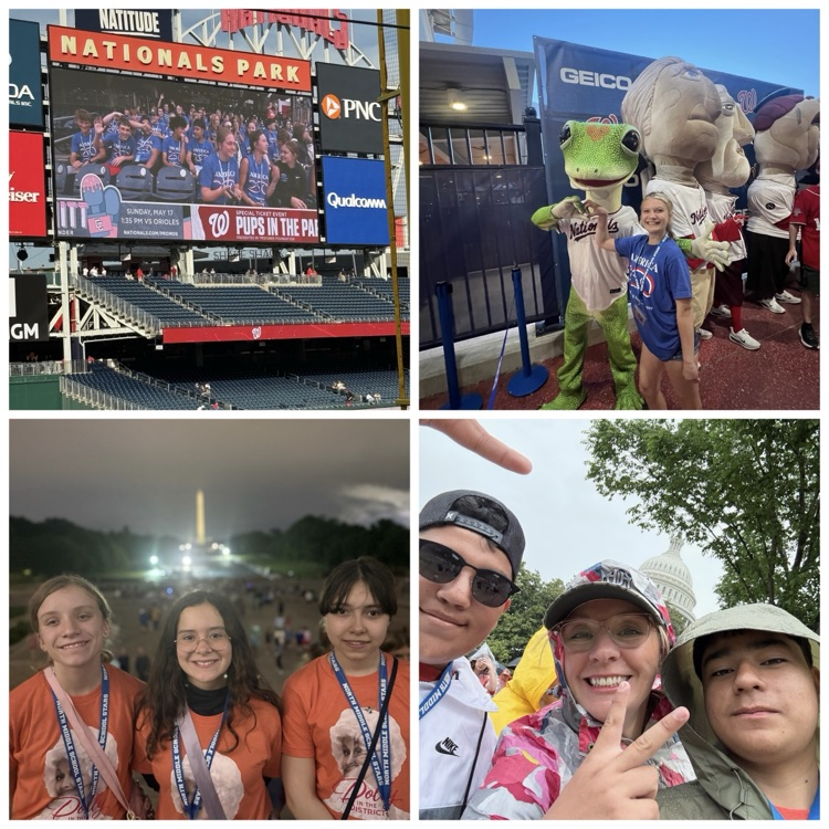 eighth grade Washington DC recap
