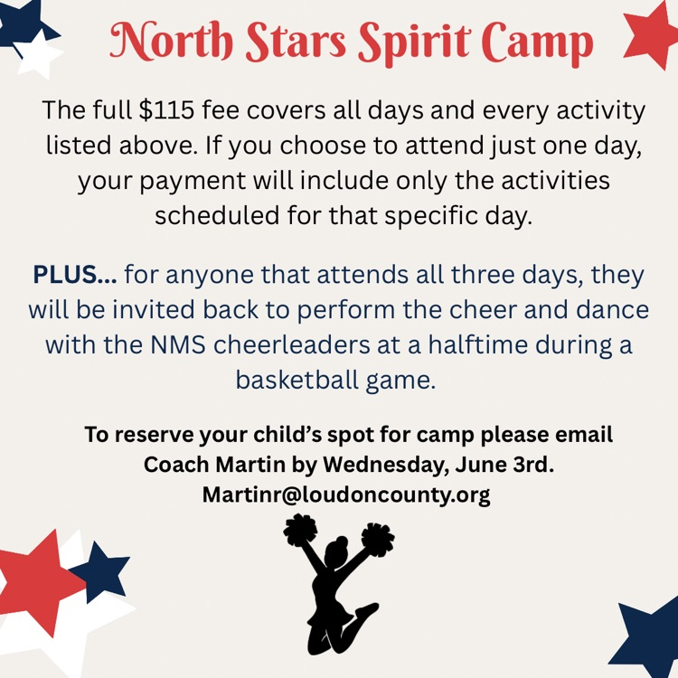 nms cheer camp information 