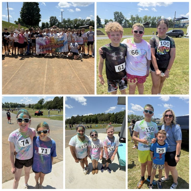 beta club color run pictures