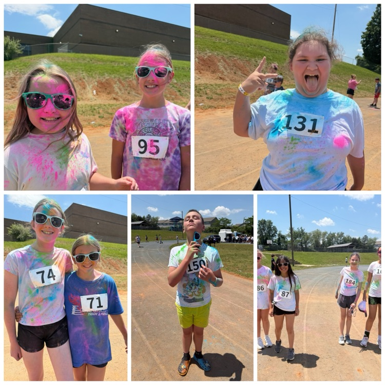 beta club color run pictures