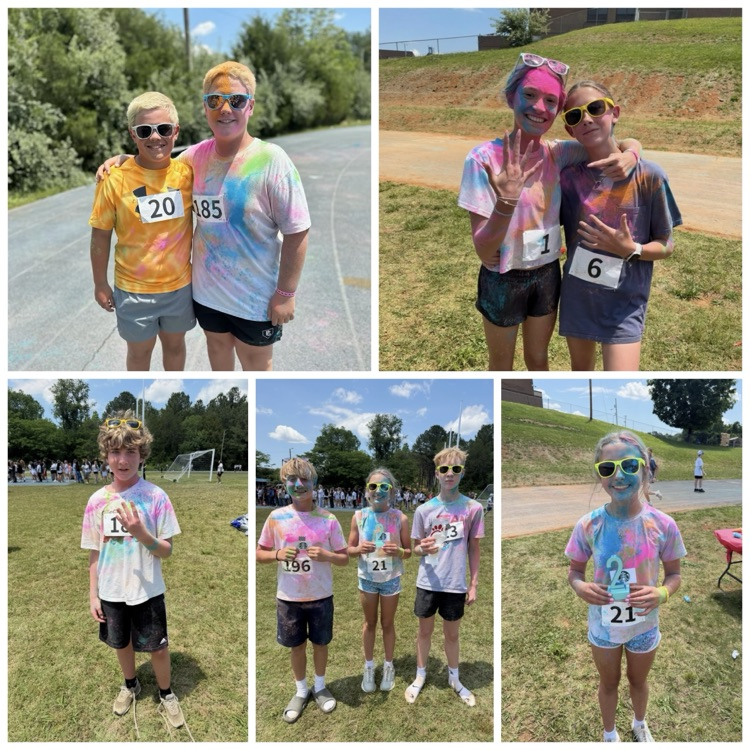 beta club color run pictures