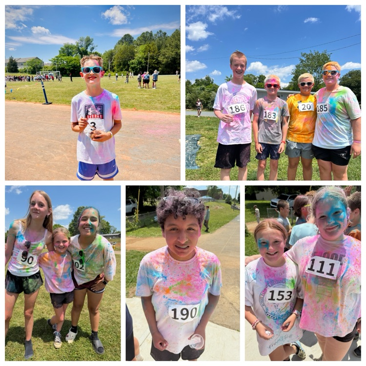 beta club color run pictures
